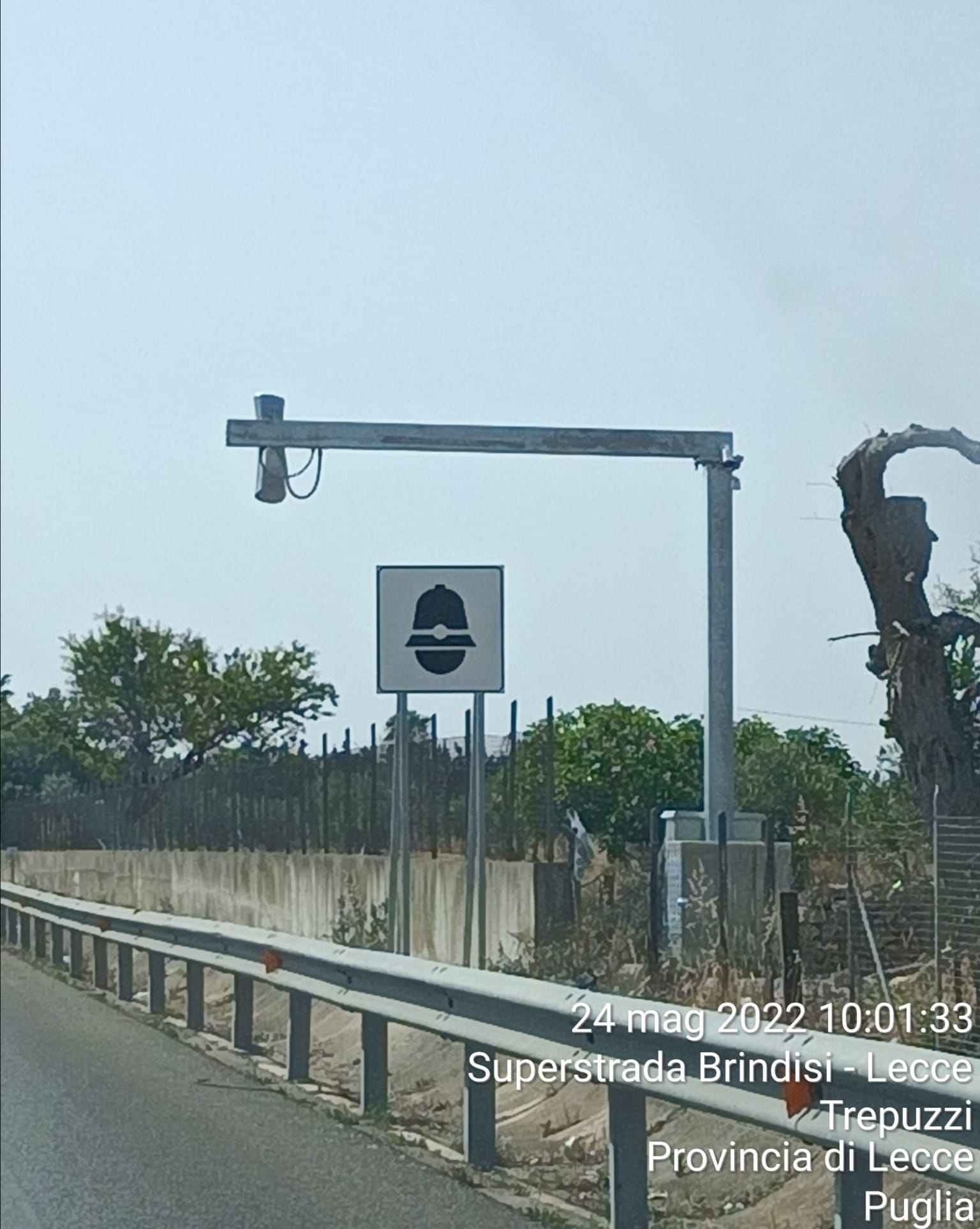 Va in funzione da oggi l' autovelox sulla superstrada Brindisi-Lecce