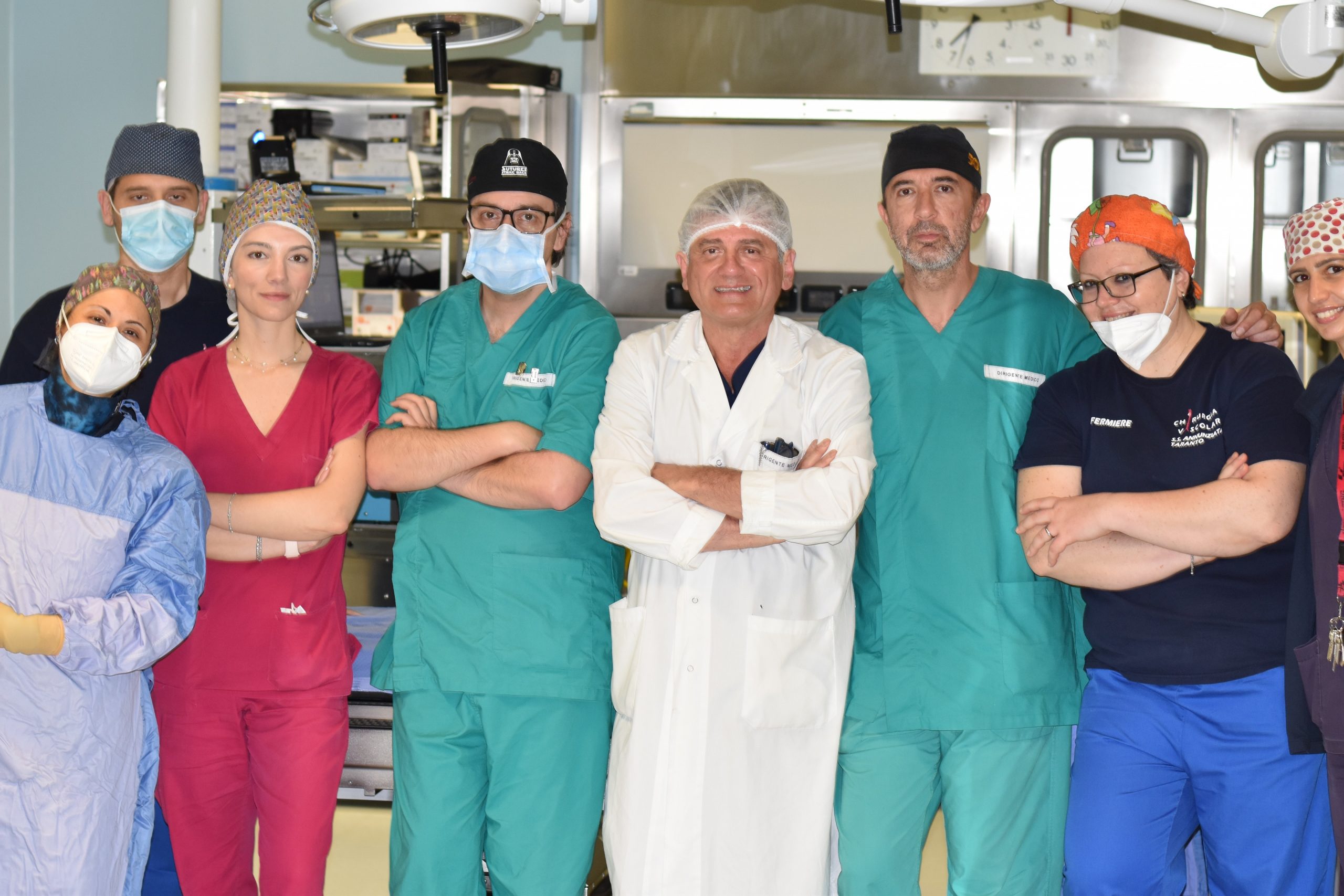 Chirurgia vascolare intervento con procedura innovativa